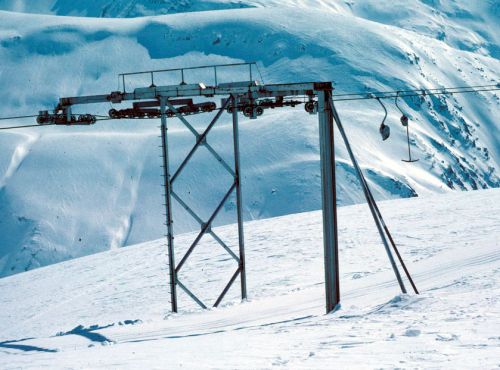 Rosswald, Skilift Stafel (Küpfer), März 1984
