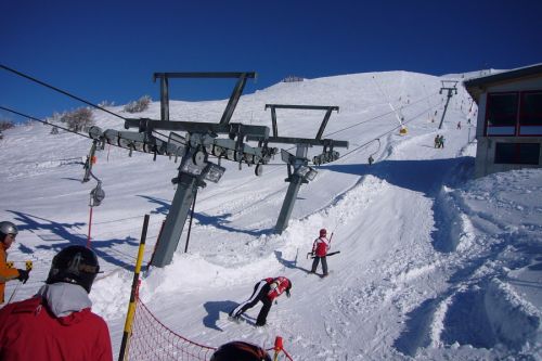 Skilift Fleschboden, Februar 2009
