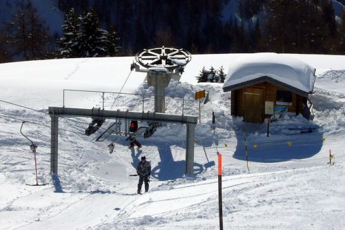 Skilift Stafel, Februar 2009
