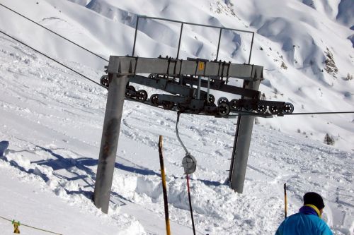 Skilift Stafel, Februar 2009
