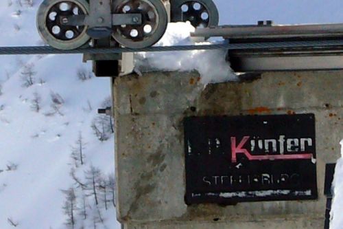 Skilift Stafel, Küpfer-Schild, Februar 2009
