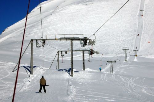 Skilift Stafel, Februar 2009
