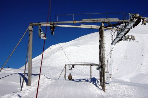 Skilift Stafel, Februar 2009
