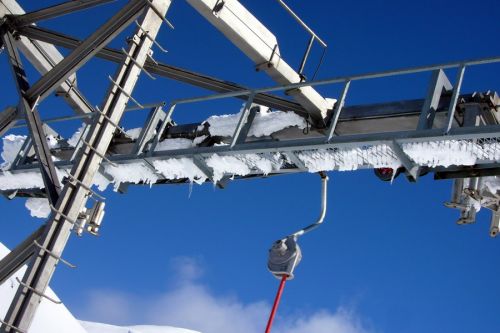 Skilift Stafel, Februar 2009
