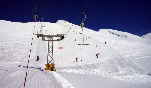 Skilift Stafel, Februar 2009
