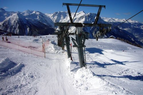 Skilift Fleschboden, Februar 2009

