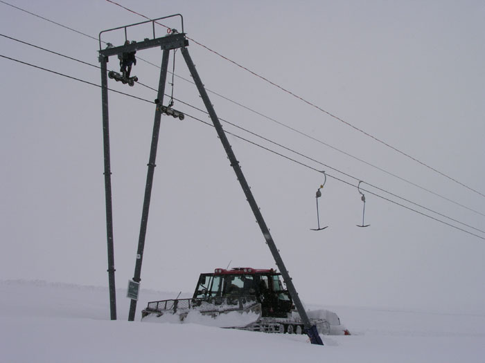 Gandegg-Skilift, April 2005
