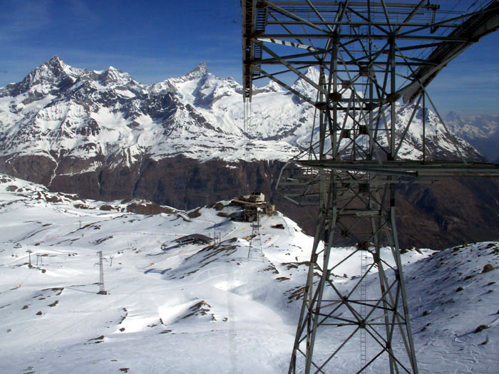 Mai 2006 - unterwegs nach Klein Matterhorn
