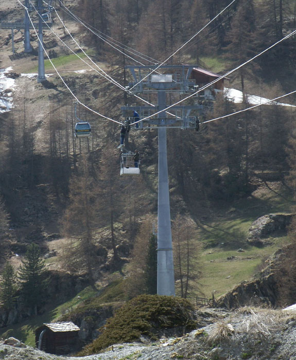Mai 2006 - Revision der Schwarzsee-Bahn
