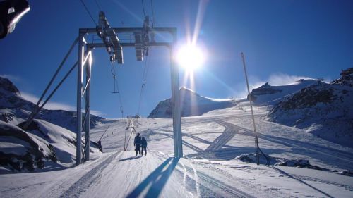 Gandegg-Skilift, November 2007
