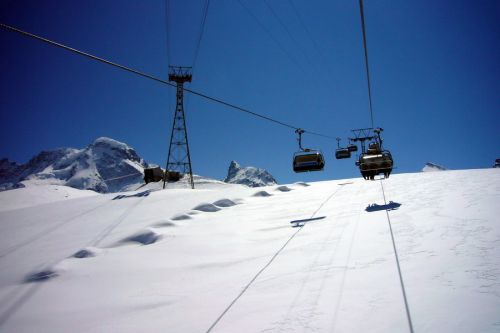 Seeehr viel Schnee an dieser Stelle...
