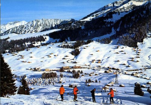 Postkarte Col des Mosses, ca. 1970er-Jahre (Archiv [url=http://skilift-nostalgie.ch]Jakob Schuler[/url])
