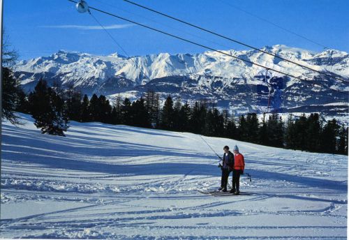 Postkarte Vercorin-Planards, ca. 1970er-Jahre (Archiv [url=http://skilift-nostalgie.ch]Jakob Schuler[/url])

