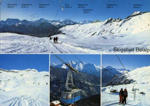 Postkarte Belalp, ca. 1970er-Jahre (Archiv [url=http://skilift-nostalgie.ch]Jakob Schuler[/url])
