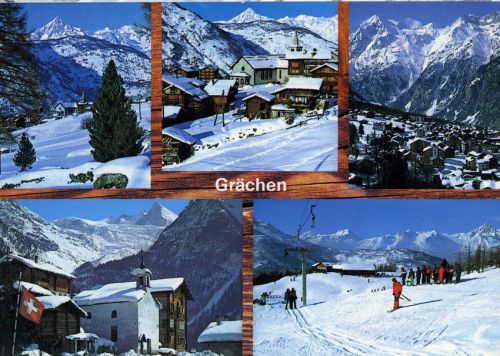 Postkarte Grächen, ca. 1980er-Jahre (Archiv [url=http://skilift-nostalgie.ch]Jakob Schuler[/url])
