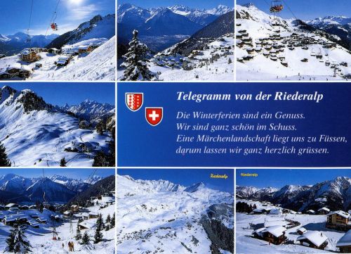 Postkarte Riederalp, ca. 1980er-Jahre (Archiv [url=http://skilift-nostalgie.ch]Jakob Schuler[/url])
