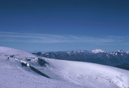 Von Klein Matterhorn aus nach Südwesten, Juli 1982 (Foto: intermezzo)
