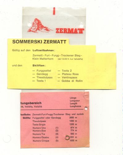 Sommerski-Abos 1979, 1981, 1982 (intermezzo)
