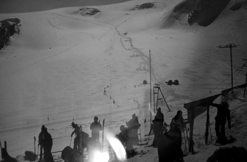 1970er-Jahre, Testa Grigia / Quelle: Museum auf der Testa Grigia
