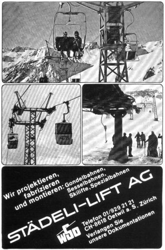 Inserat in der "VST-Revue" vom November 1980 (Archiv Jakob Schuler)
