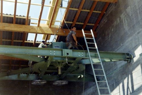 Atzmännig, Neubau Sesselbahn, undatiert, wohl Sommer 1970
