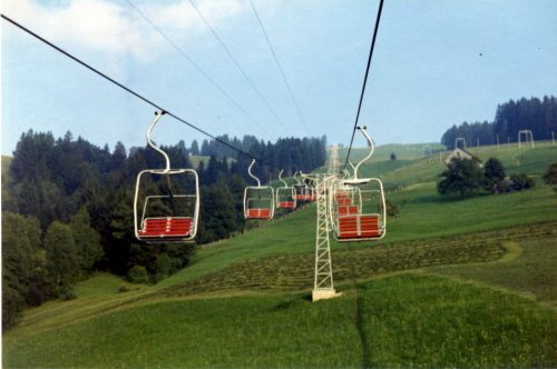 Sesselbahn Atzmännig, ca. Sommer 1971/72
