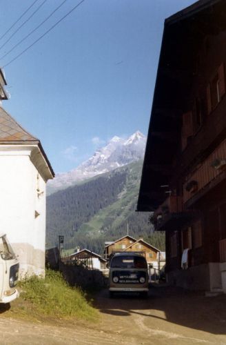 WSO-VW-Bus im Einsatz (Graubünden?), datiert Juli 1972
