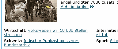 Archivierte Richter - bluewin.ch, 4.9.2005, 12.15 Uhr