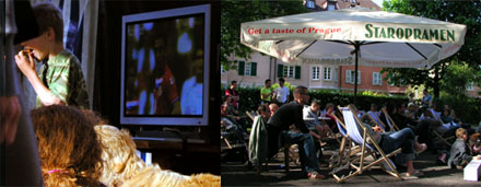 Bern, im Juli, im Juni, endlich Sommer