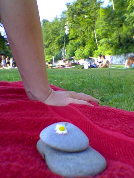 Lorrainebad, hintere Wiese, 3. Juli 2006