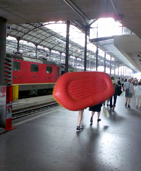 Bahnhof Luzern, 14. Juli 2006