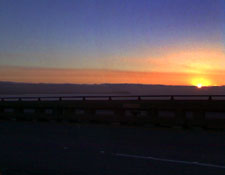 San Mateo Bridge, 20 Uhr, 2. August 2006