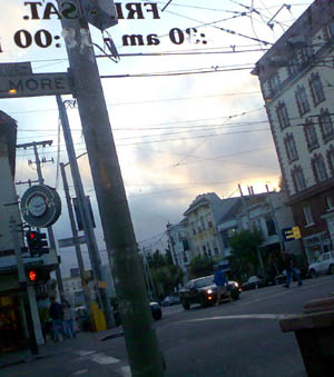 Royal Ground Coffee, San Francisco (Ecke Fillmore und California), 6. August 2006