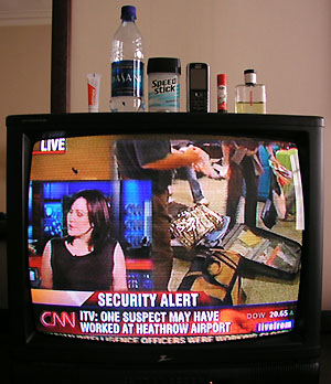 Was man so bei sich hat beim Fliegen - oder eben nicht mehr