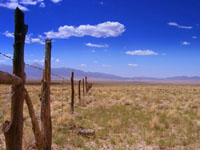 US-50, an der Grenze Nevada/Utah, August 2006