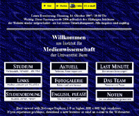 IMW-Website anno 1996 (Klicken für Ausflug in die Netzvergangenheit)