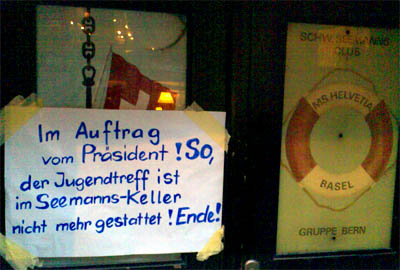 Ende, aus! (Bern, Januar 2007)