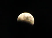 Mondfinsternis vom 3. März 2007, 22.55 Uhr, Wengen (CH)