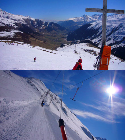 Sedrun, Ostern 2007: Die besten Pistenverhältnisse des Winters!