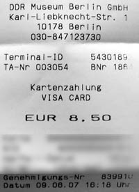 Der Beweis: Nix mit Securitas...