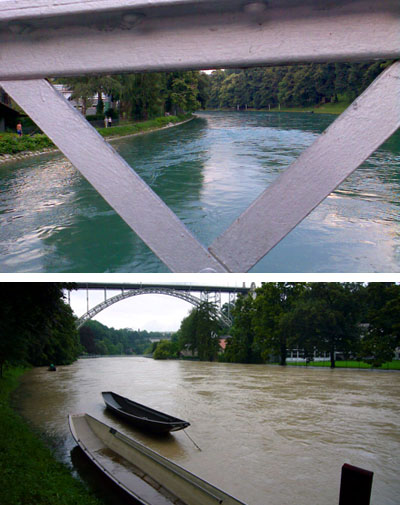 Montag und Donnerstag: Zwei Welten... (6./9. August 2007, Altenberg)