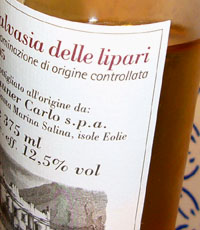 Malvasia von der Insel Salina (Äolische oder Liparische Inseln, September 2007)