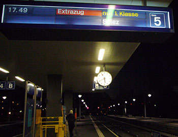 Extrazug NEAT-Express Brig-Spiez: Faszinierend! (28.11.2007, Visp)