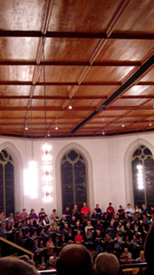 Händels Jephtha in der Kirche Langnau (Februar 2008)