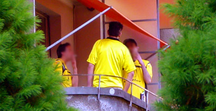 Der Quasi-Final: Vorbereitungen auf Berner Balkonen (10. Mai 2008)