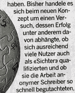 Der Erfolg war unmotiviert und hängte ein wenig ab (NZZaS, 11.5.2008)
