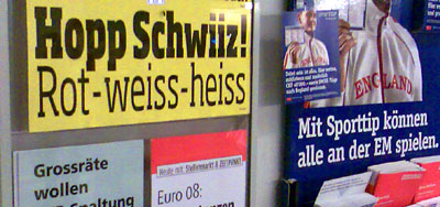 Der BLICK betreibt Zweckoptimismus (7. Juni 2008)