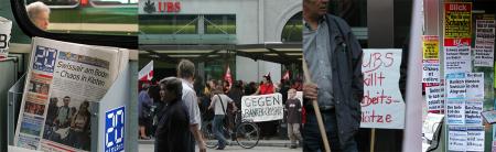 Der Tag nach dem Grounding: Eindrücke aus Bern vom 3. Oktober 2001 (Fotos: Andi Jacomet) - Klicken für grosse Fassung